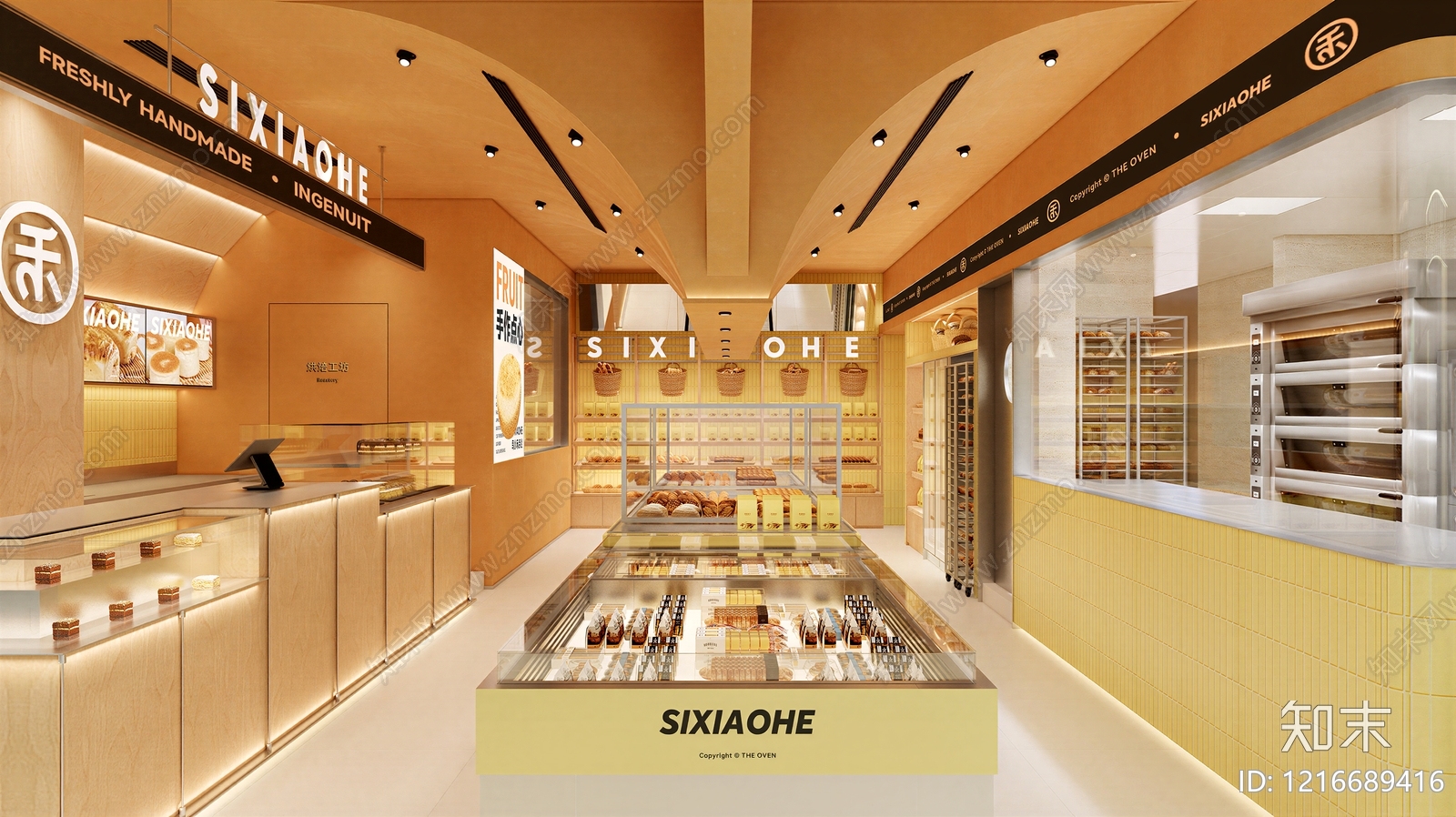 现代商铺贴图下载【ID:1216689416】