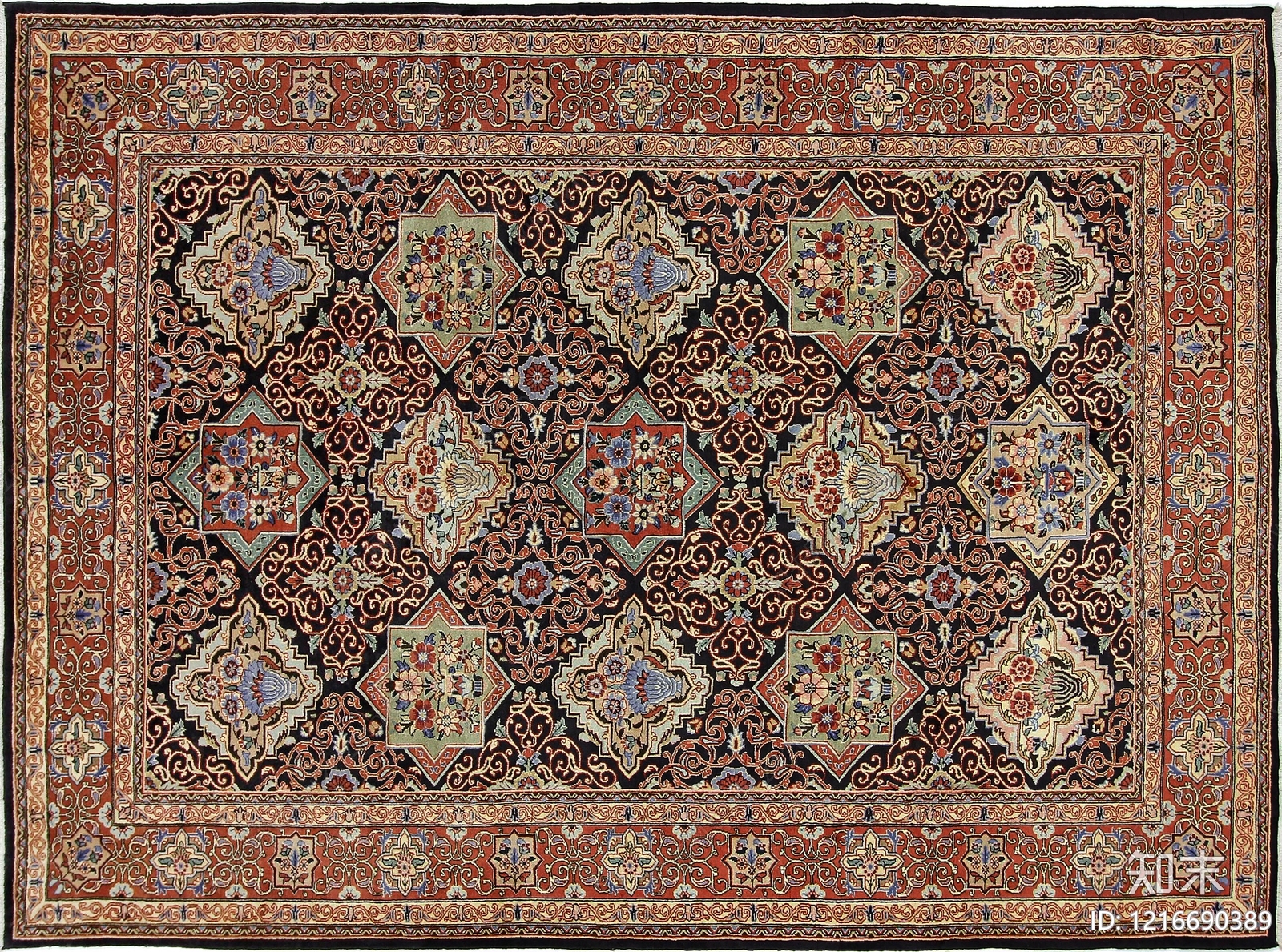 几何地毯贴图下载【ID:1216690389】