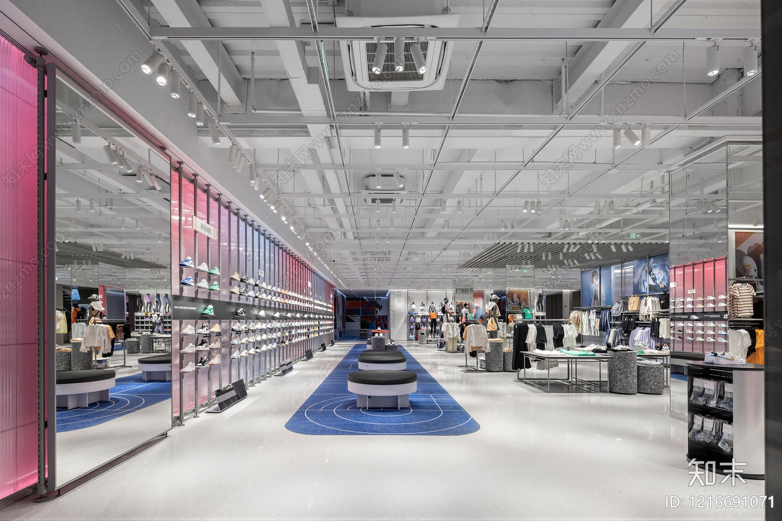 现代商铺贴图下载【ID:1216691071】