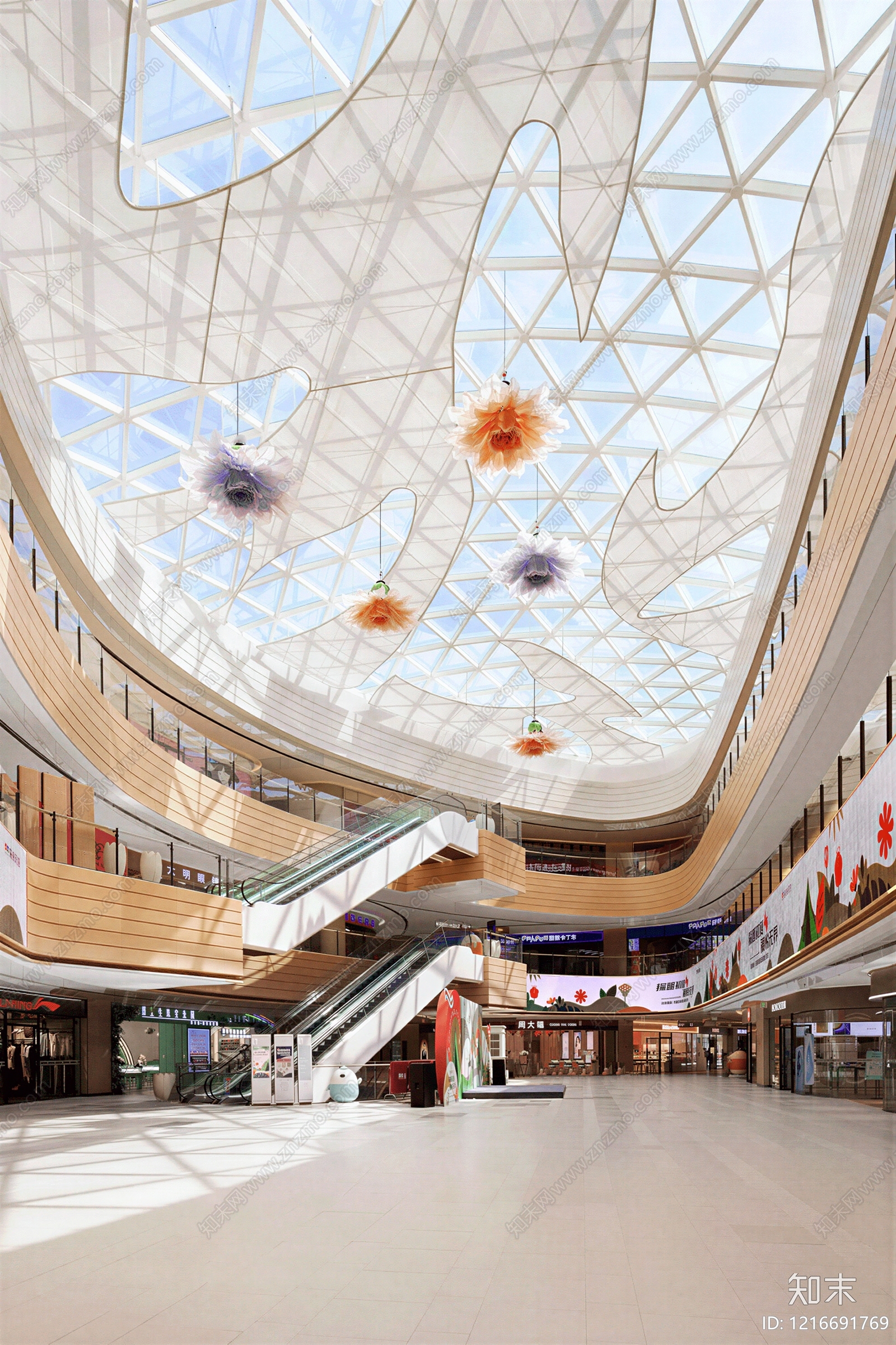 现代商场贴图下载【ID:1216691769】