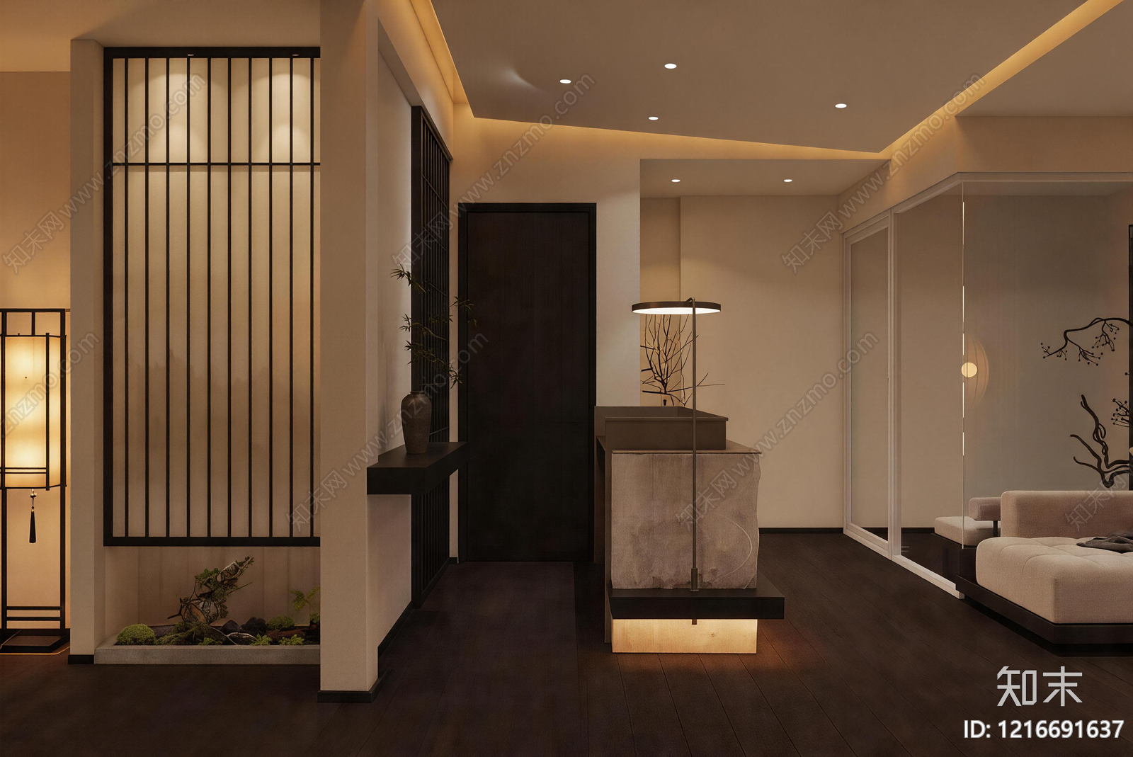 中式其它内景贴图下载【ID:1216691637】