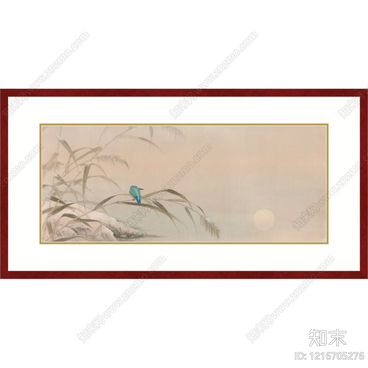 新中式水墨画贴图下载【ID:1216705276】