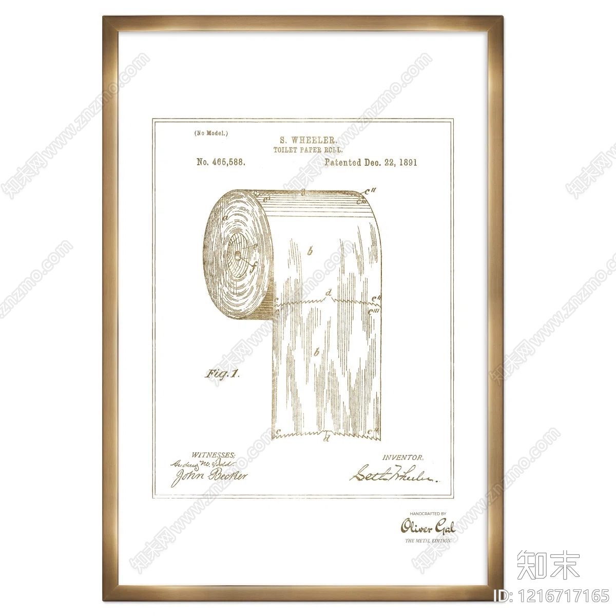 欧式装饰画贴图下载【ID:1216717165】