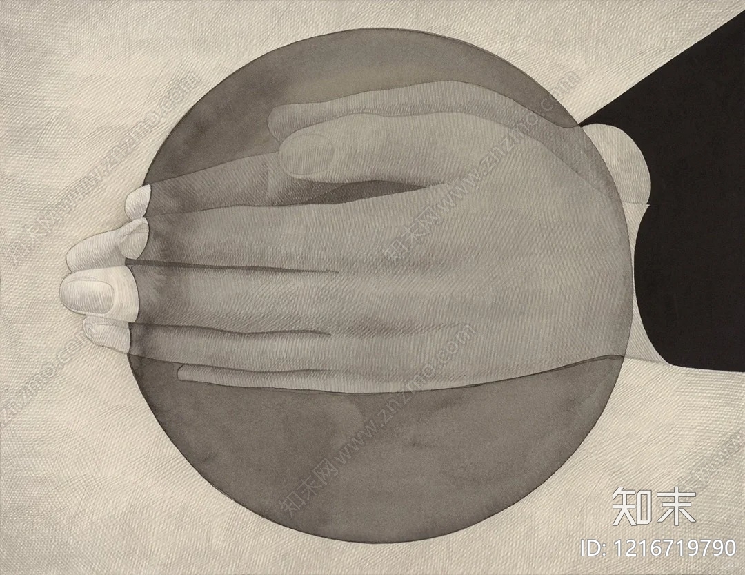 黑白挂画贴图下载【ID:1216719790】