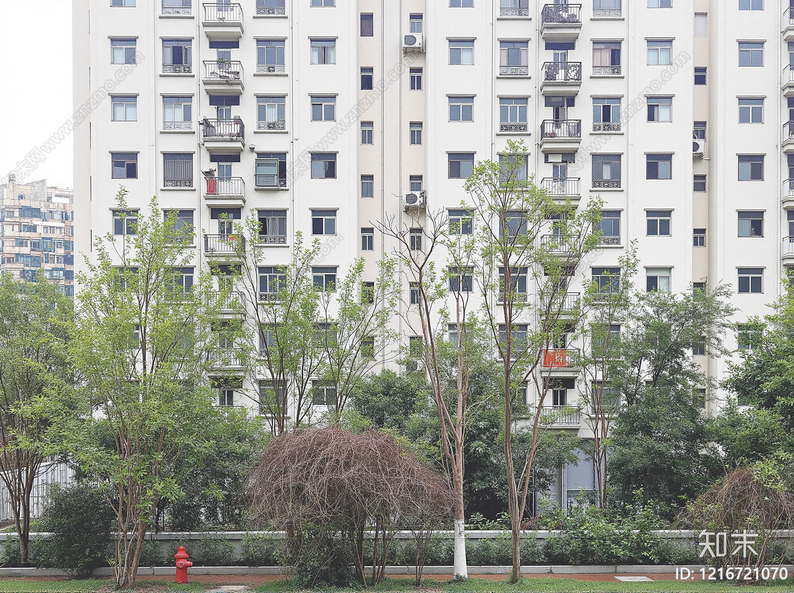 现代小区外景贴图下载【ID:1216721070】