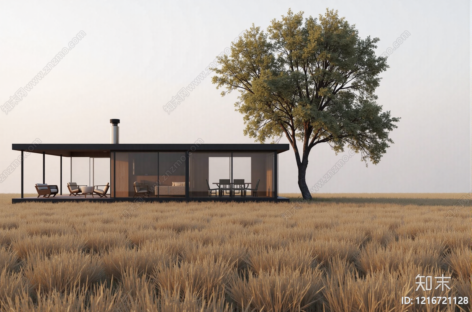 现代小区外景贴图下载【ID:1216721128】