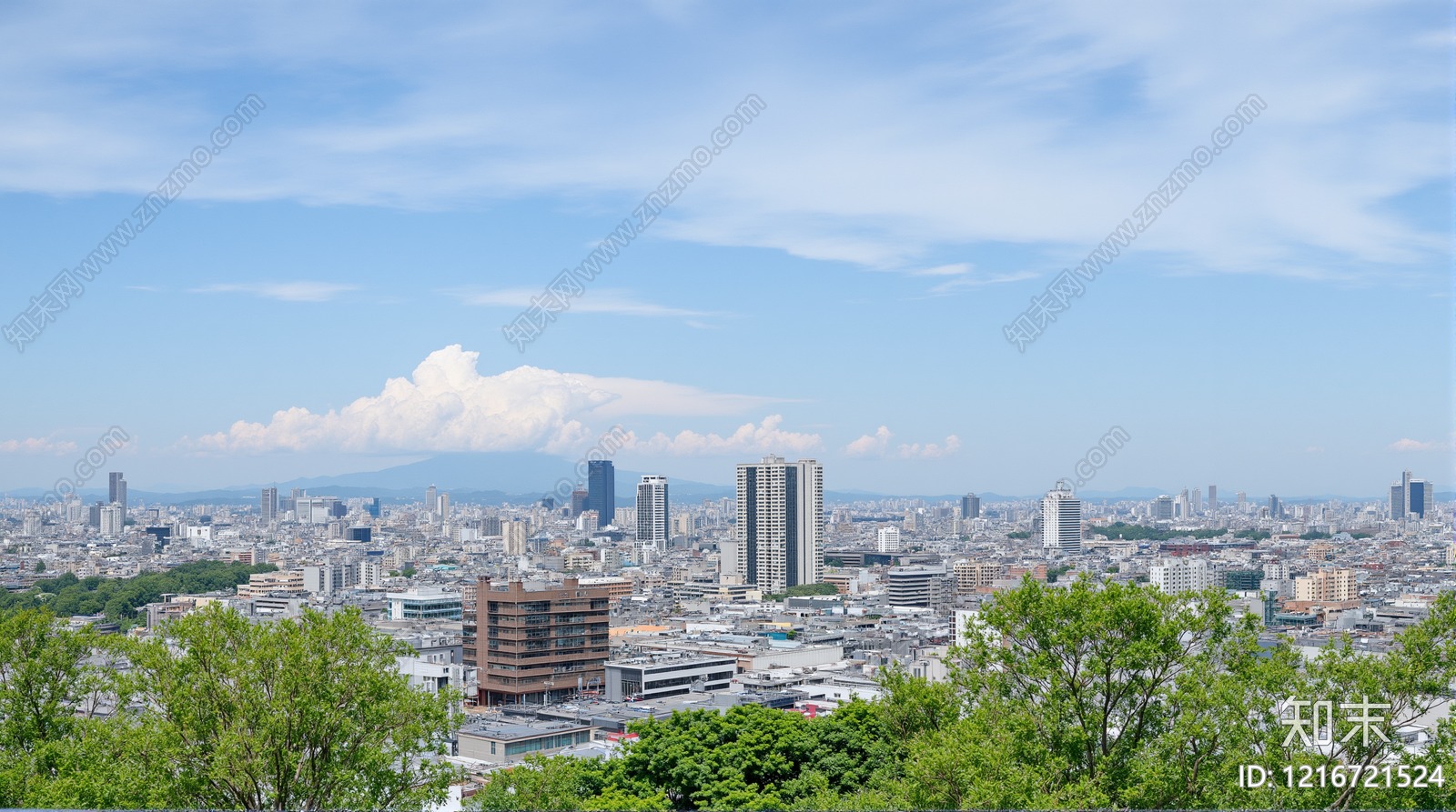 现代城市背景贴图下载【ID:1216721524】