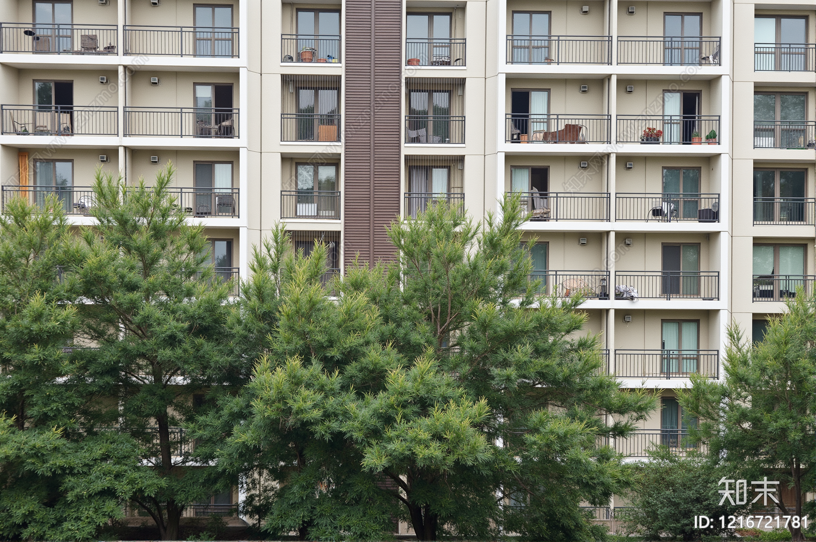 现代小区外景贴图下载【ID:1216721781】
