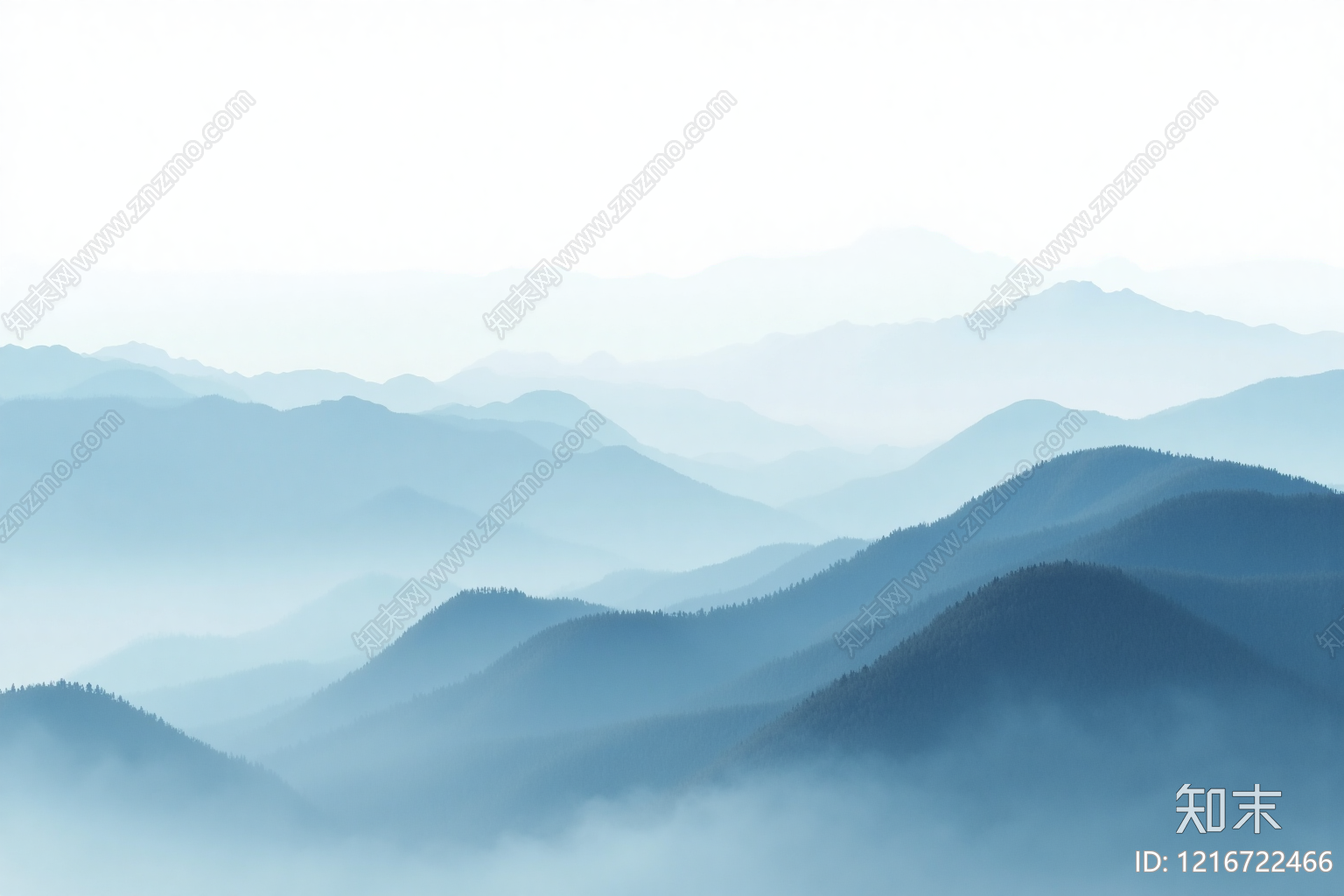 新中式壁画贴图下载【ID:1216722466】