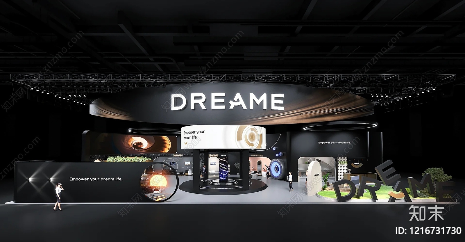 现代招牌贴图下载【ID:1216731730】