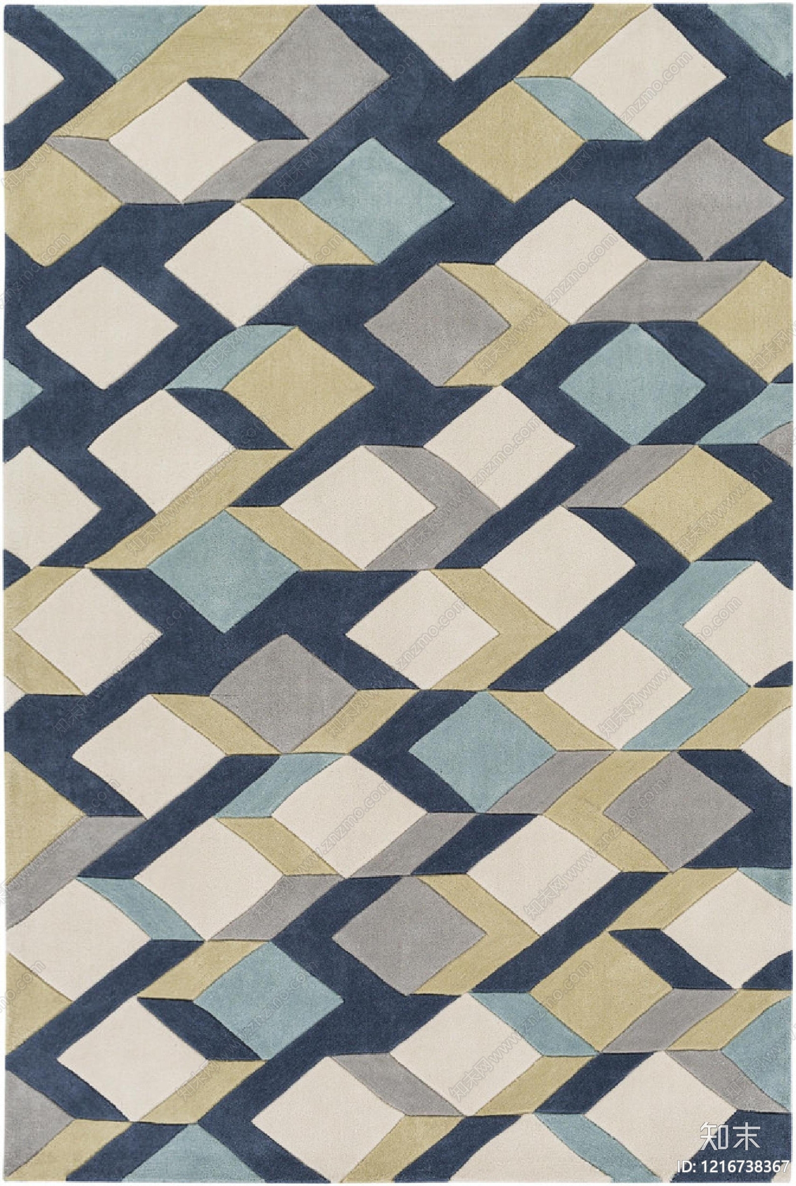 现代几何地毯贴图下载【ID:1216738367】