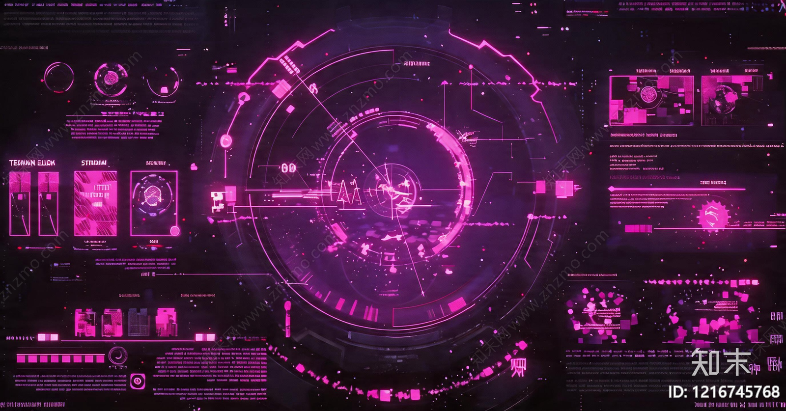 现代电脑屏幕贴图下载【ID:1216745768】