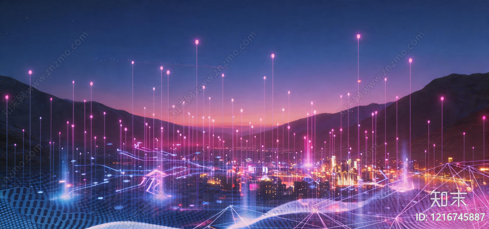 现代电脑屏幕贴图下载【ID:1216745887】