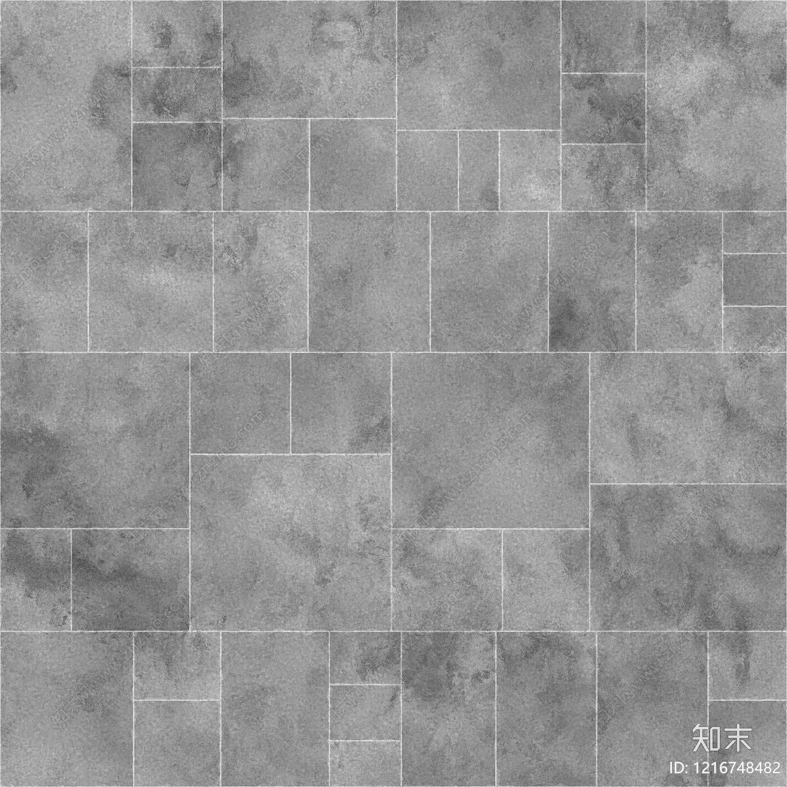 灰色瓷砖贴图下载【ID:1216748482】
