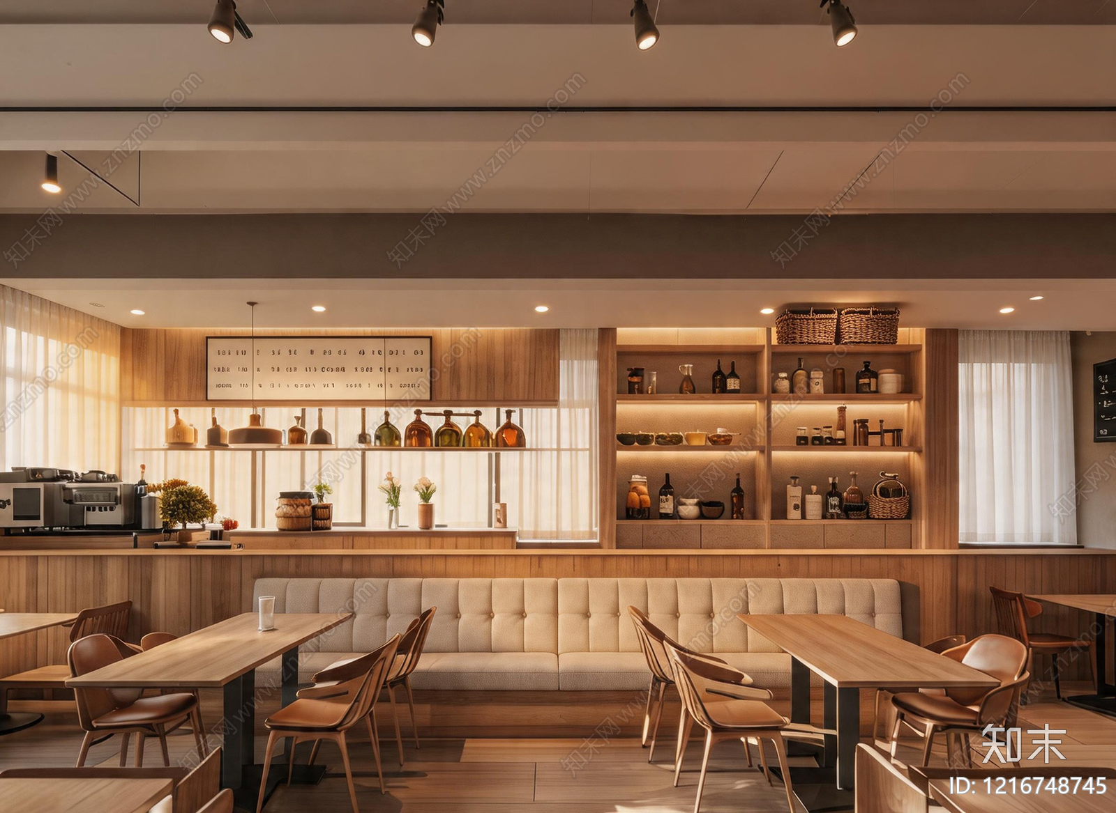 工业餐厅贴图下载【ID:1216748745】