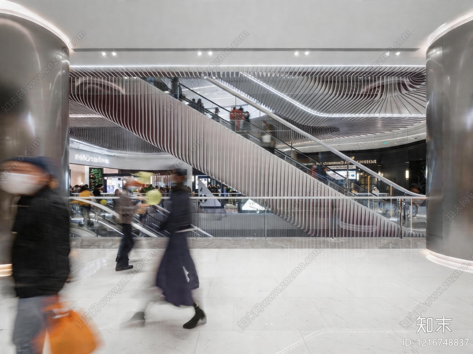 现代商场贴图下载【ID:1216748837】