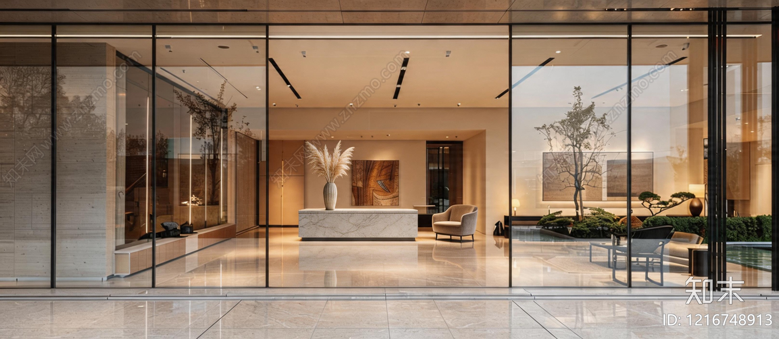 原木橱窗贴图下载【ID:1216748913】