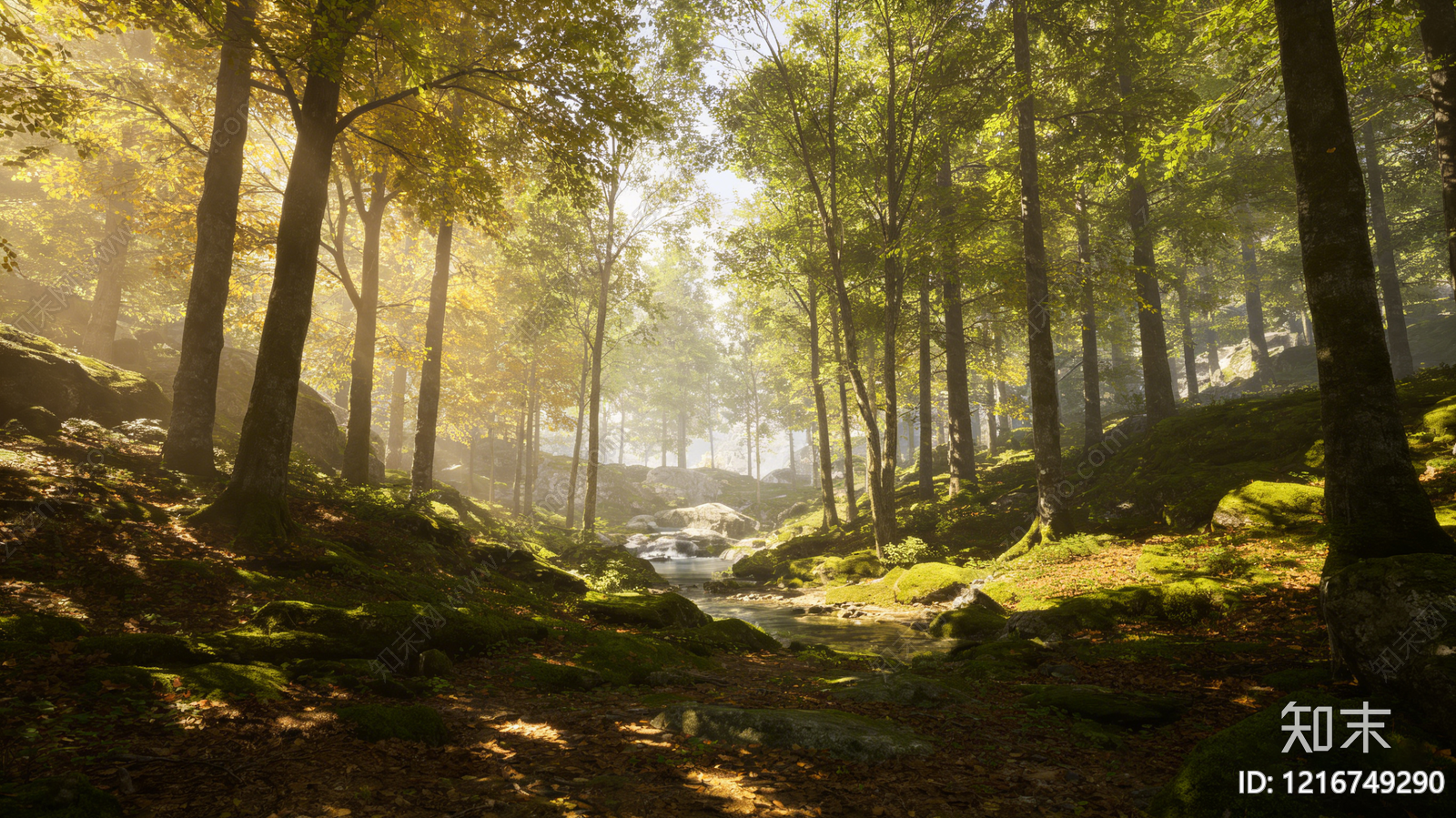 现代森林贴图下载【ID:1216749290】