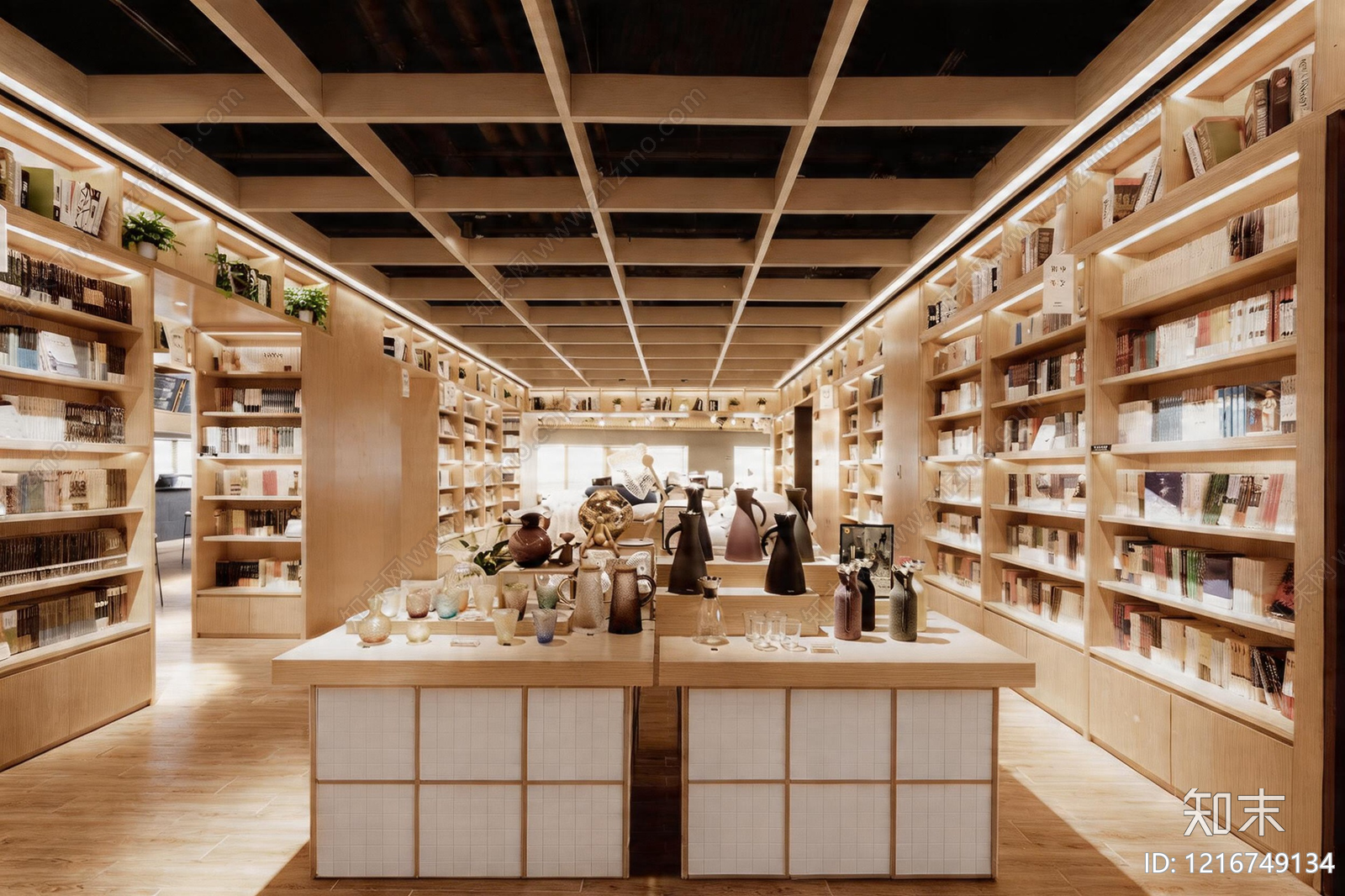 原木商铺贴图下载【ID:1216749134】