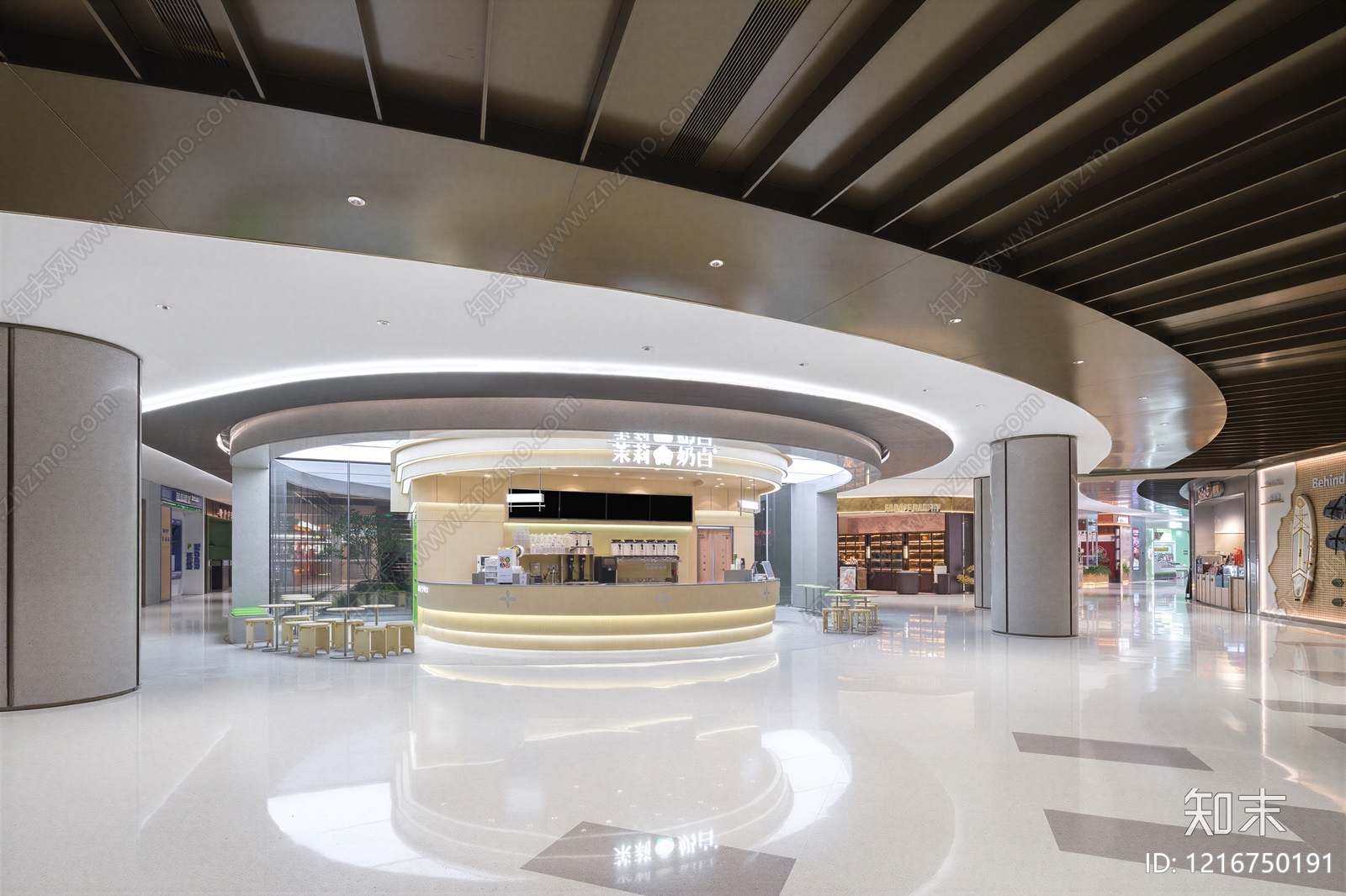 现代商场贴图下载【ID:1216750191】