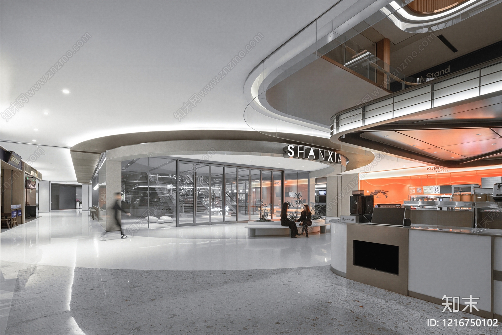 现代商场贴图下载【ID:1216750102】