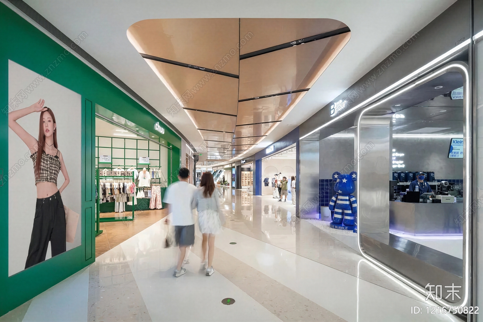 现代商场贴图下载【ID:1216750822】