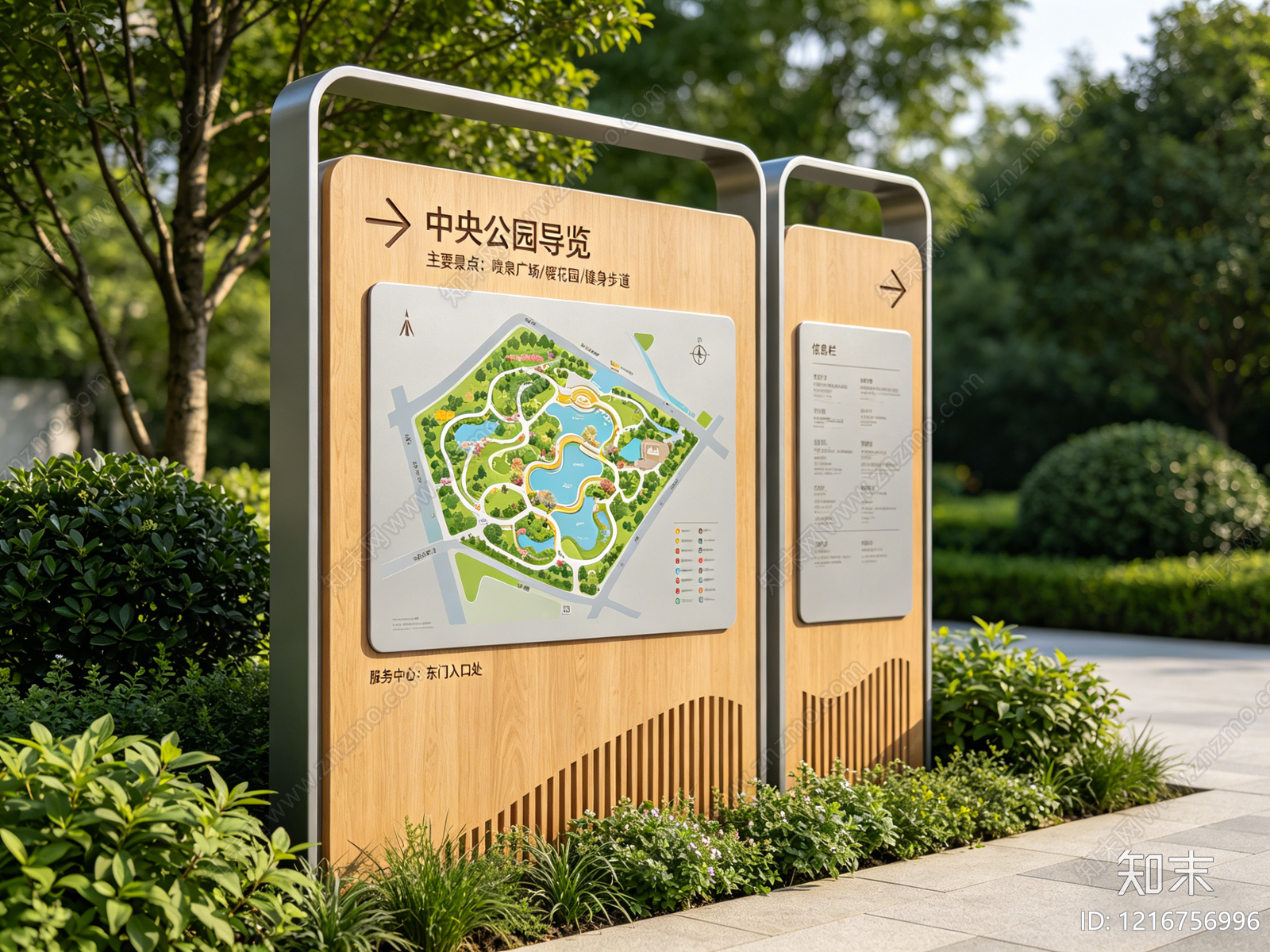 现代导视贴图下载【ID:1216756996】