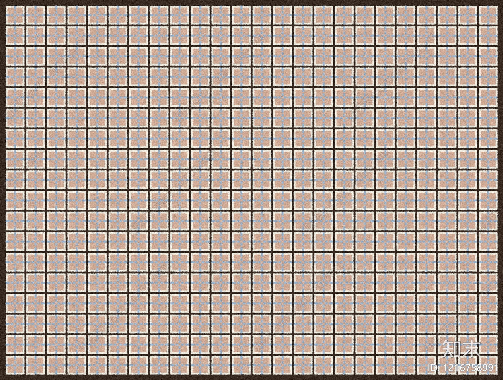 中古格子地毯贴图下载【ID:1216758991】