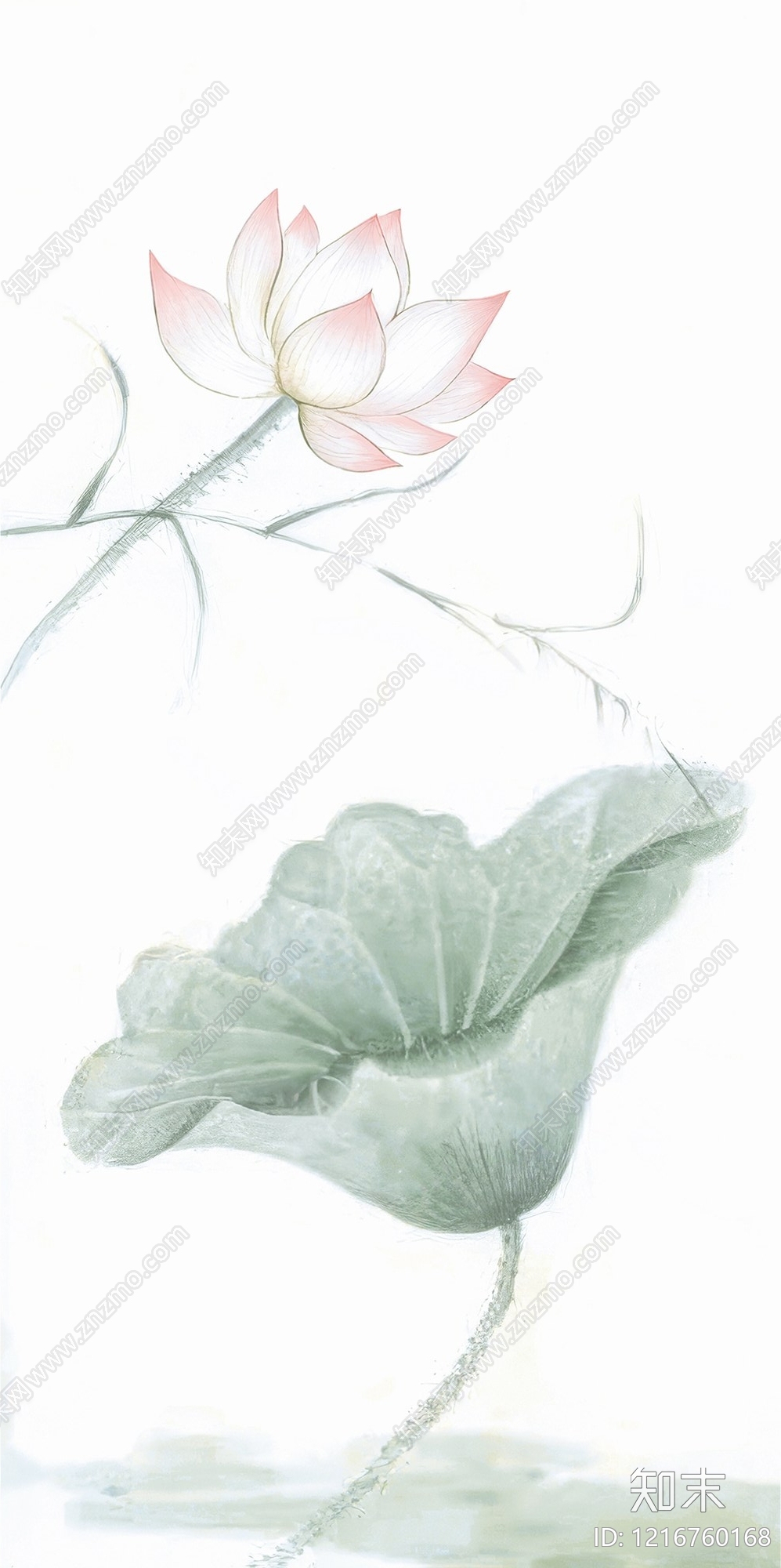 水墨画贴图下载【ID:1216760168】