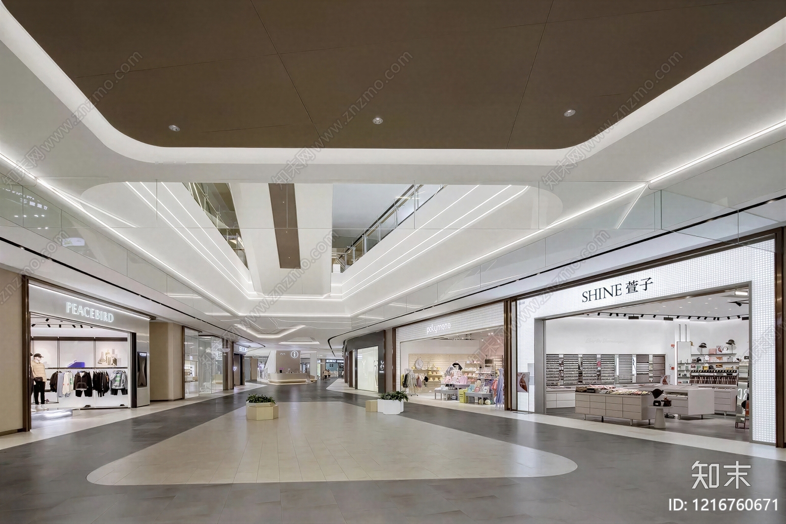 现代商场贴图下载【ID:1216760671】