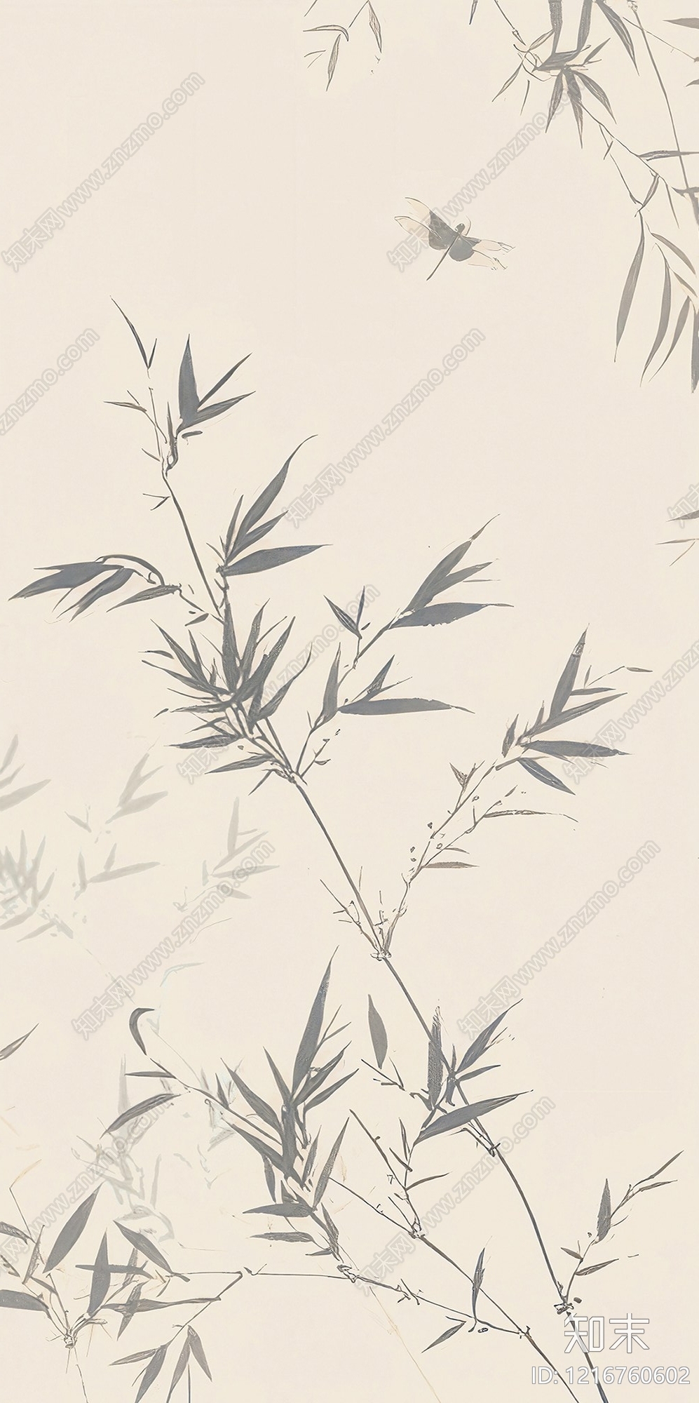 新中式水墨画贴图下载【ID:1216760602】