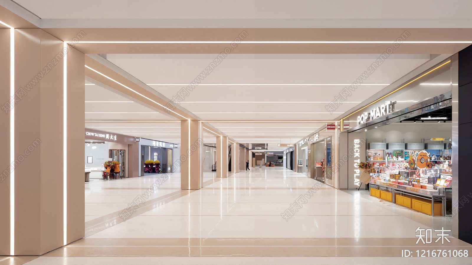 现代商场贴图下载【ID:1216761068】