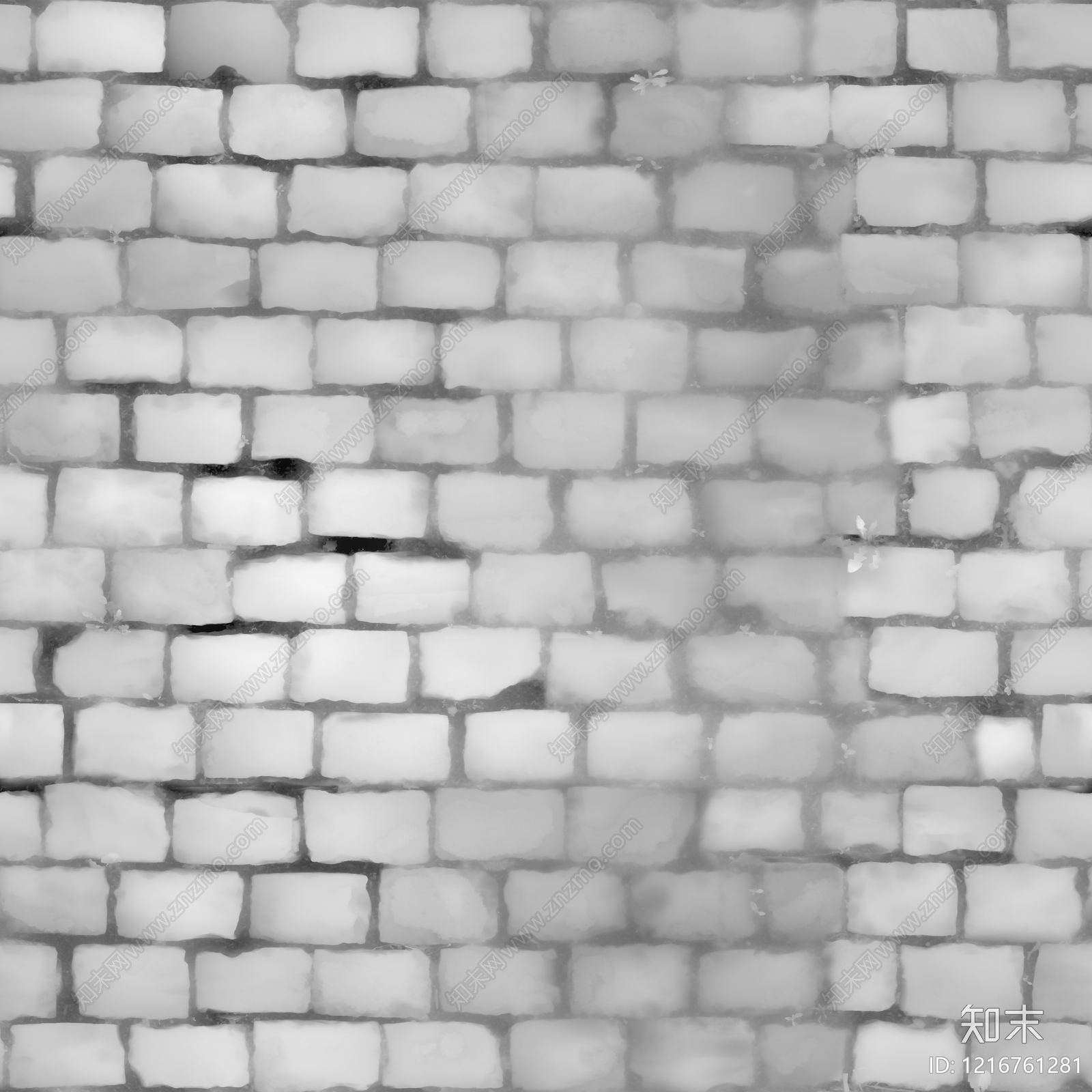 白砖贴图下载【ID:1216761281】