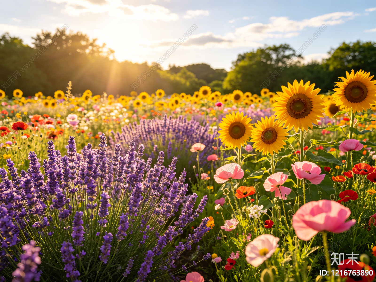 现代花园贴图下载【ID:1216763890】