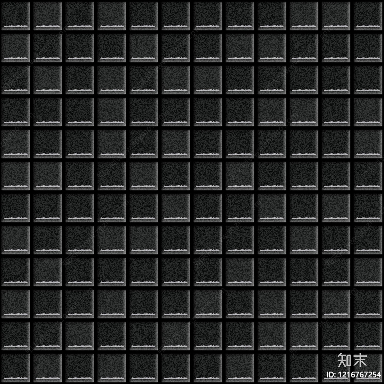 黑色瓷砖贴图下载【ID:1216767254】