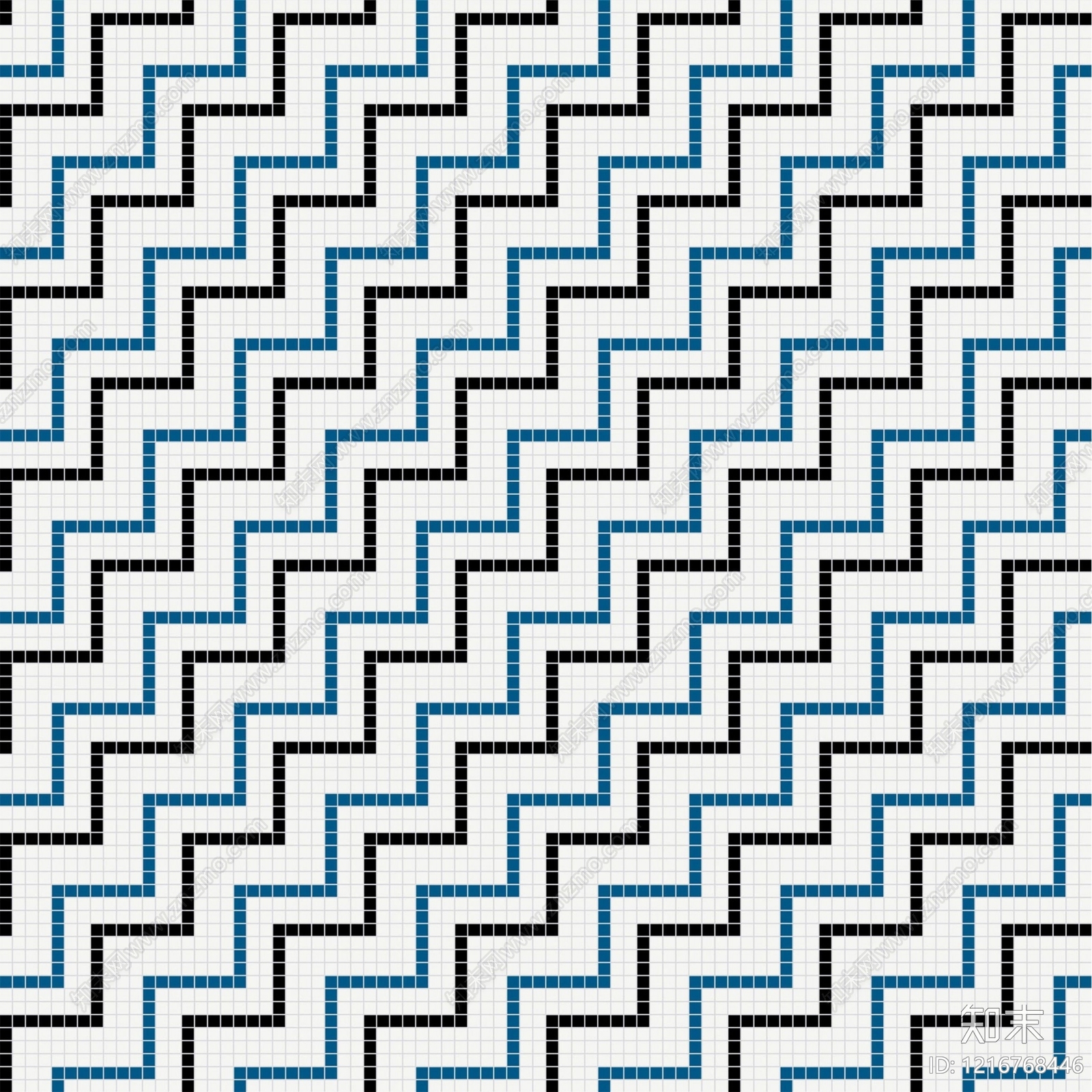 陶瓷马赛克贴图下载【ID:1216768446】