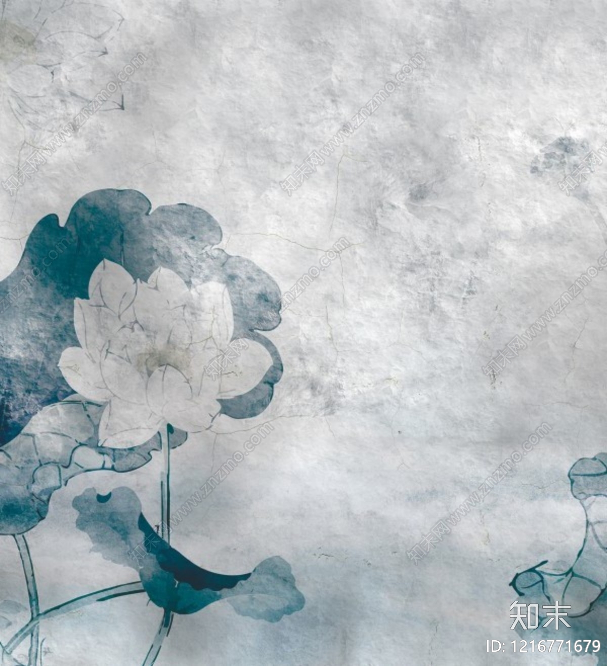 水墨画贴图下载【ID:1216771679】