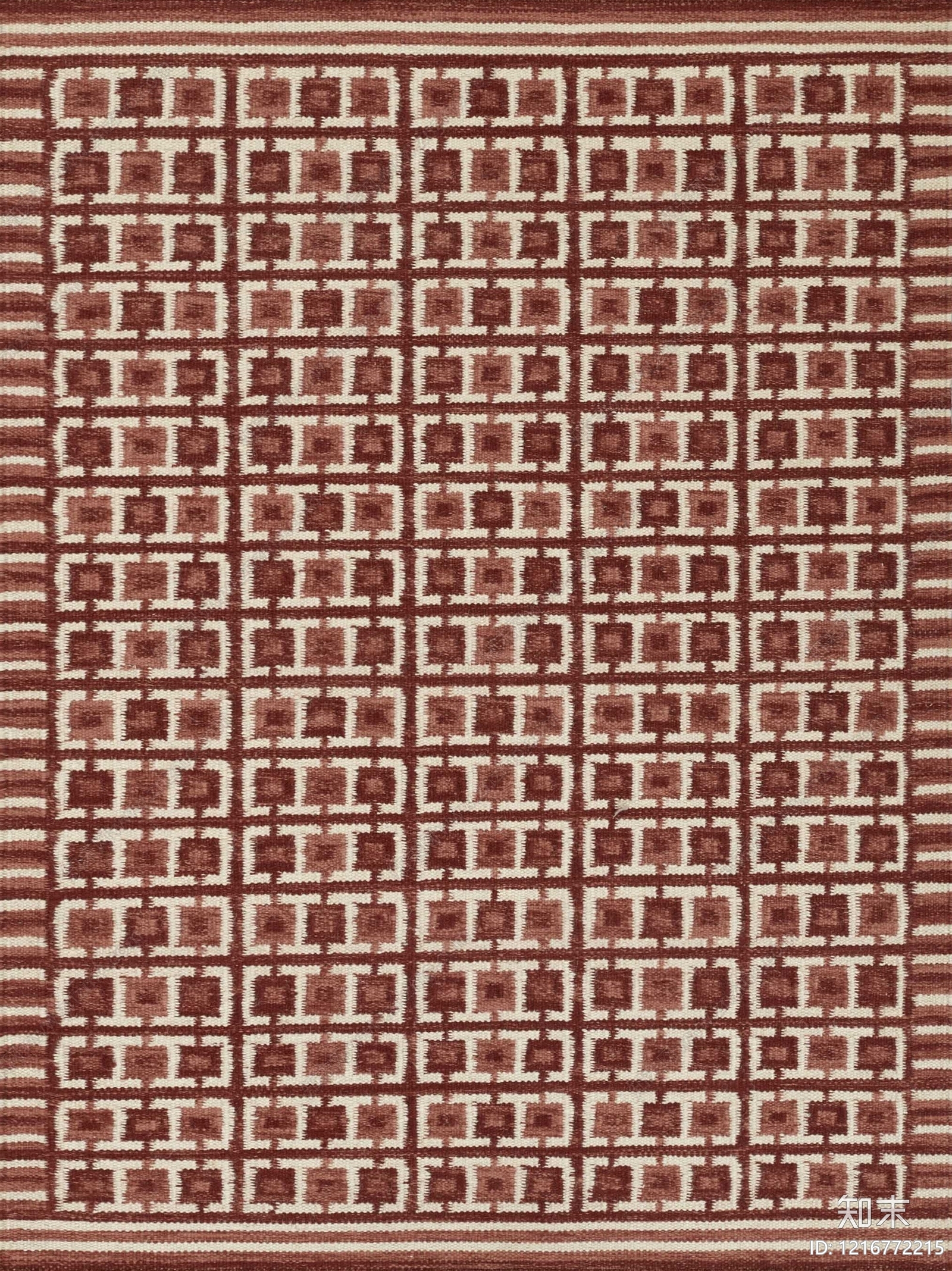 轻奢格子地毯贴图下载【ID:1216772215】