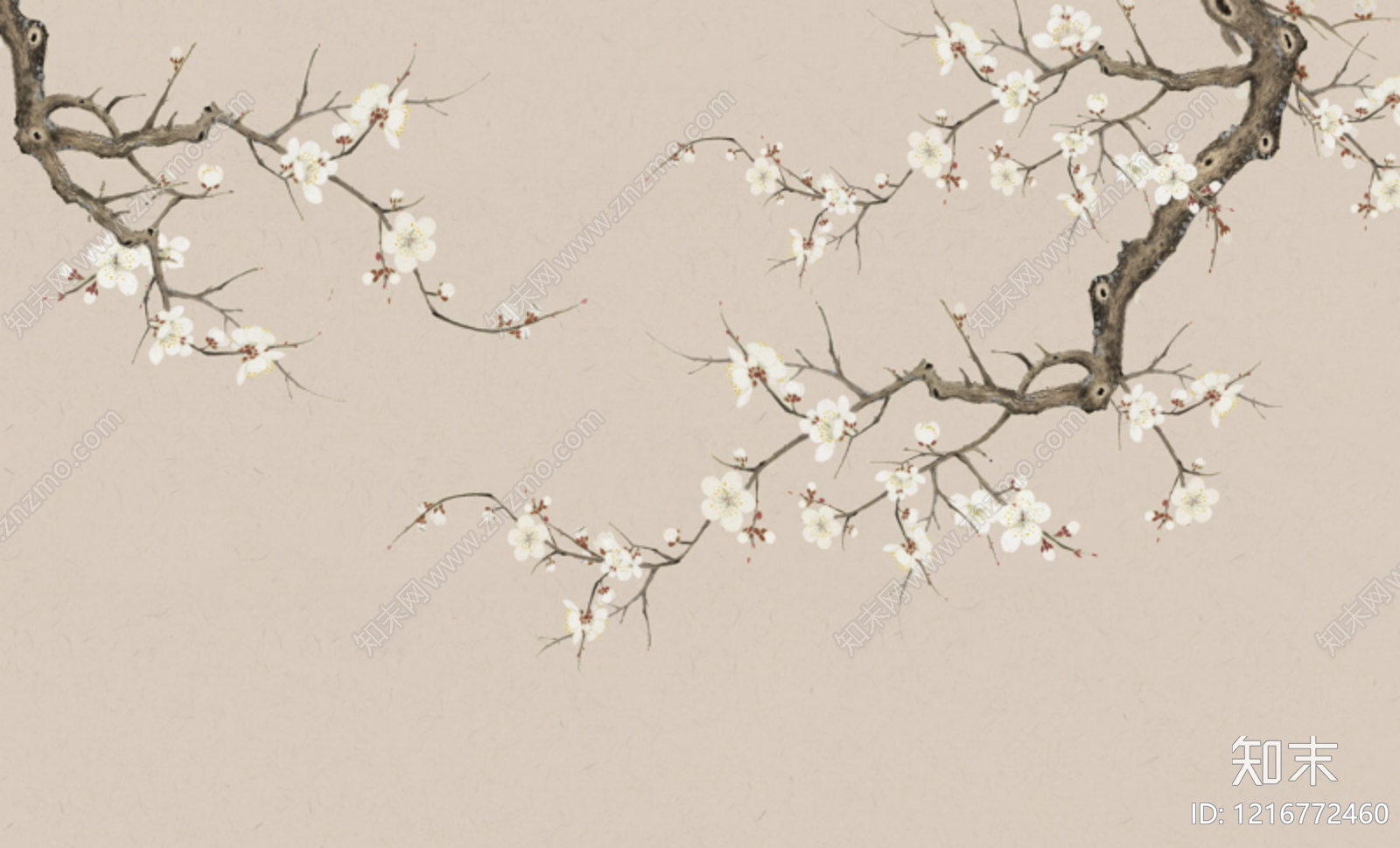 水墨画贴图下载【ID:1216772460】