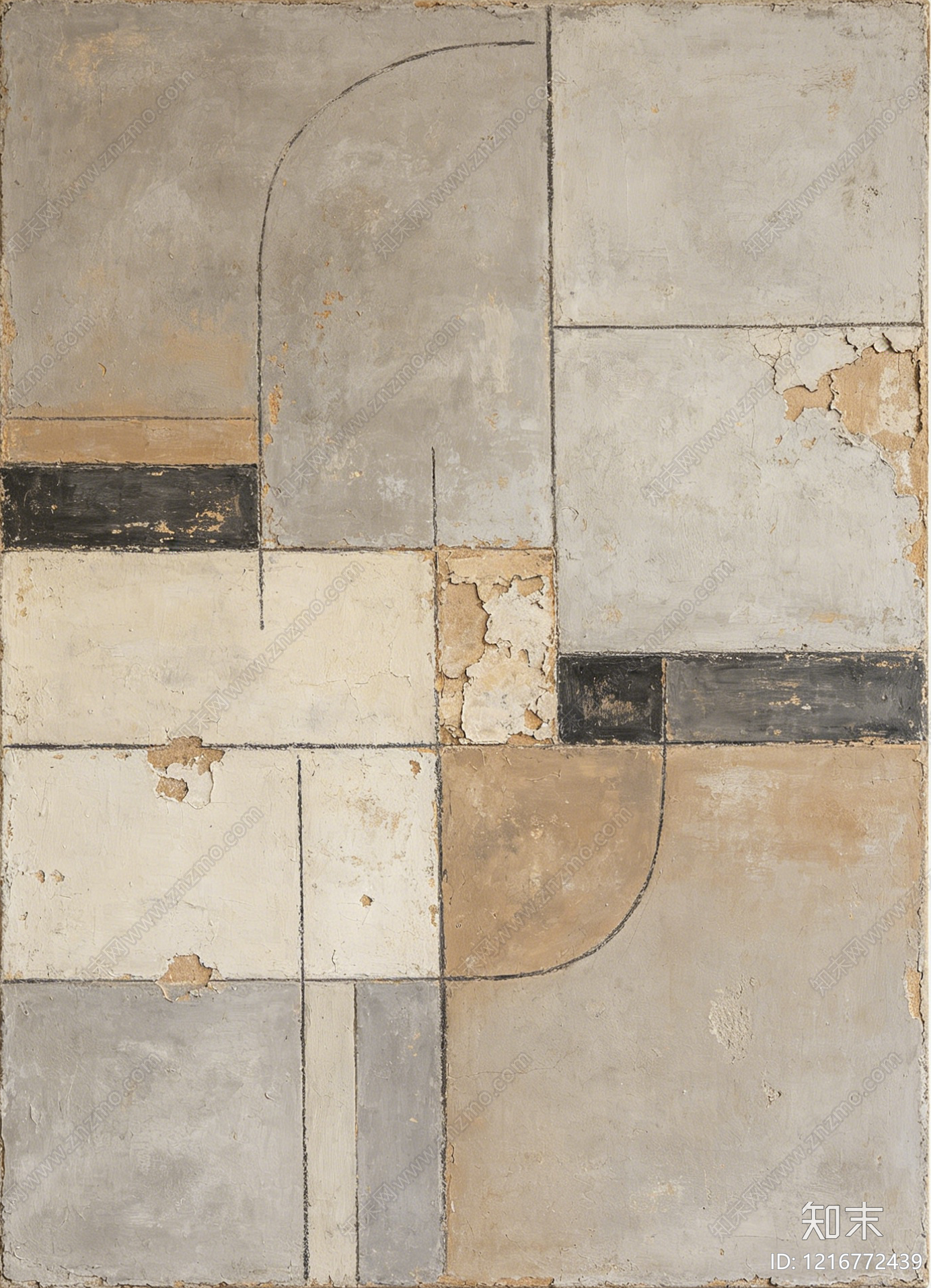 抽象画贴图下载【ID:1216772439】