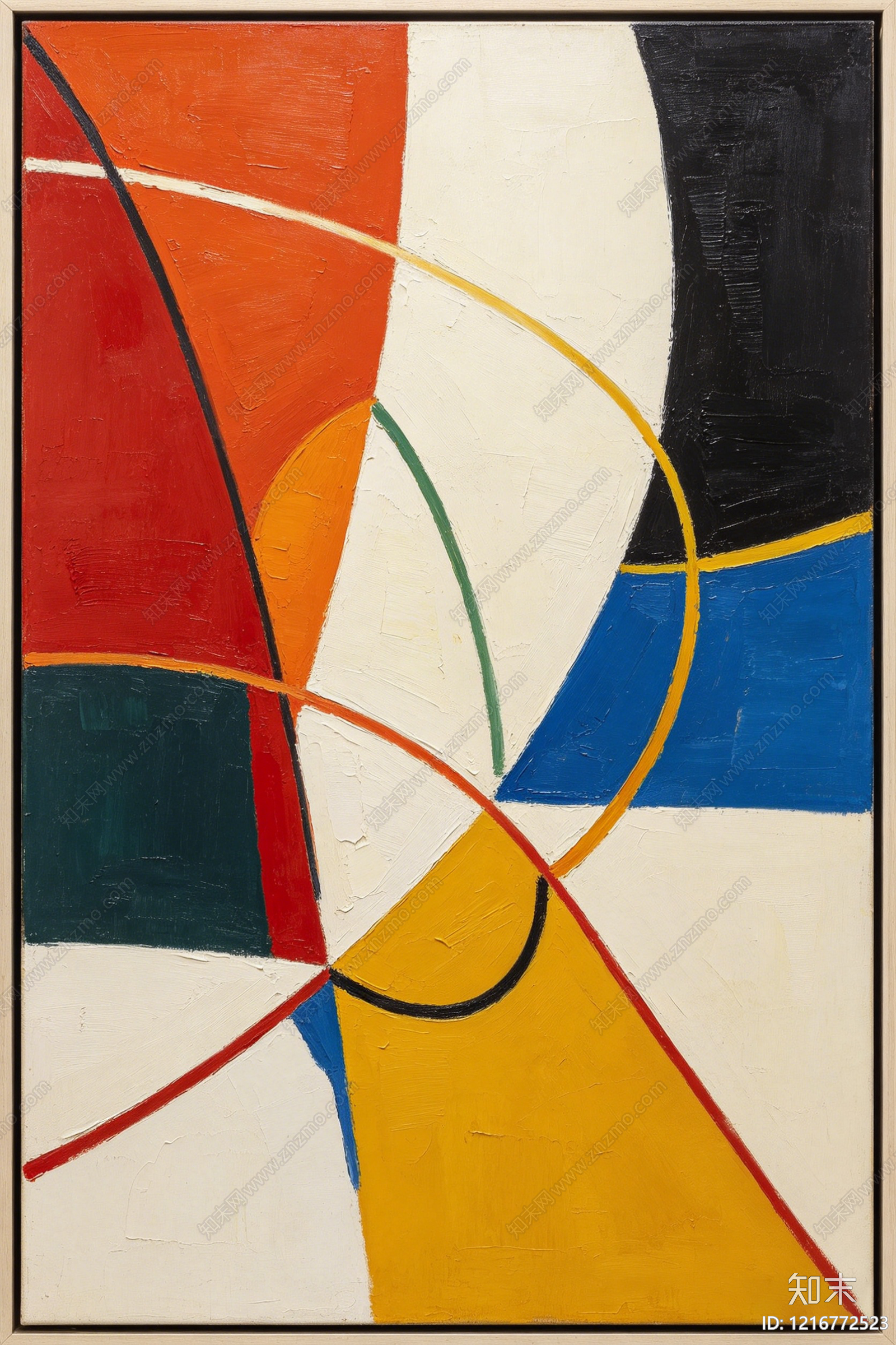 抽象画贴图下载【ID:1216772523】