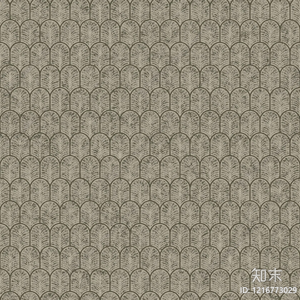 新中式植物壁纸贴图下载【ID:1216773029】