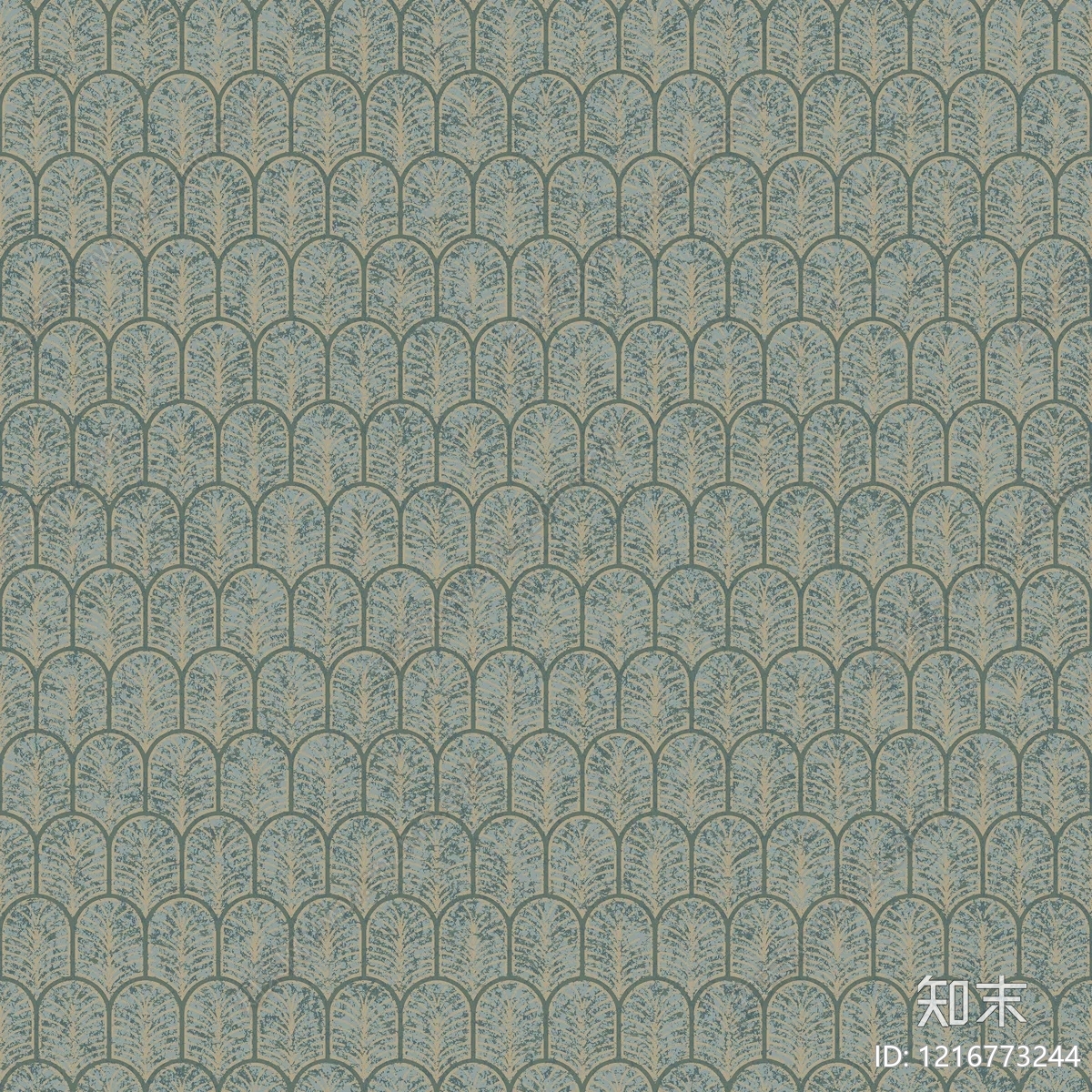 美式花纹壁纸贴图下载【ID:1216773244】