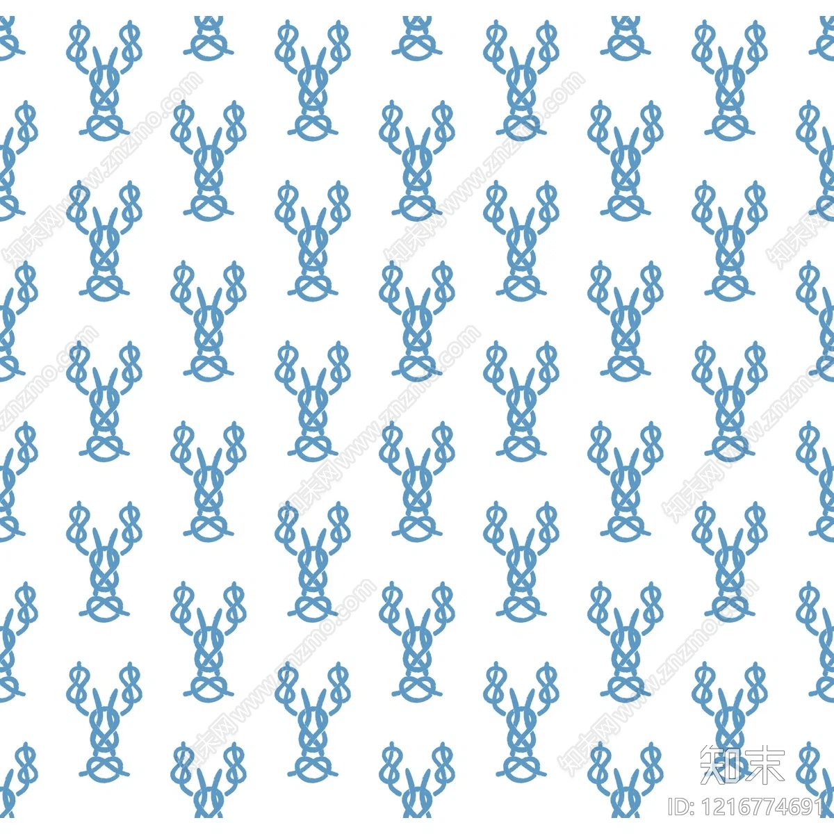 法式花纹壁纸贴图下载【ID:1216774691】