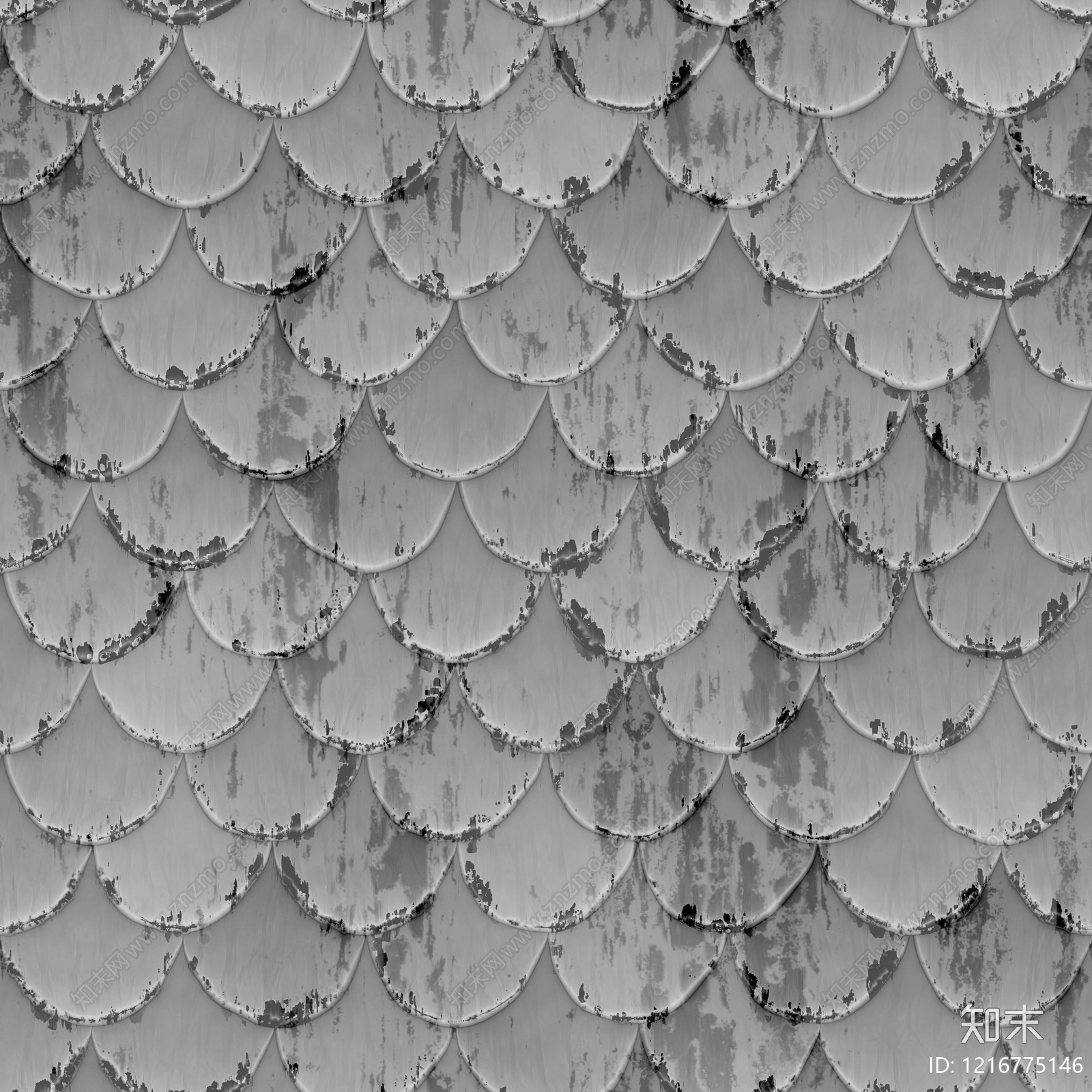 金属瓦贴图下载【ID:1216775146】