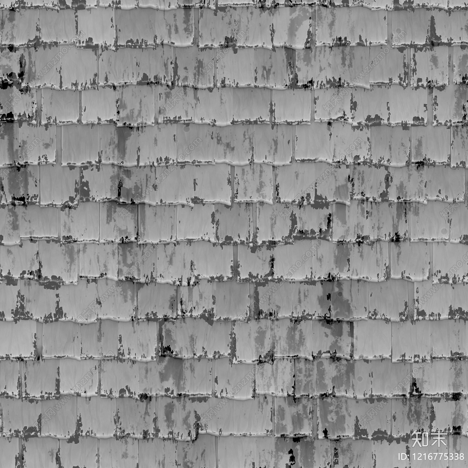 水泥瓦贴图下载【ID:1216775338】