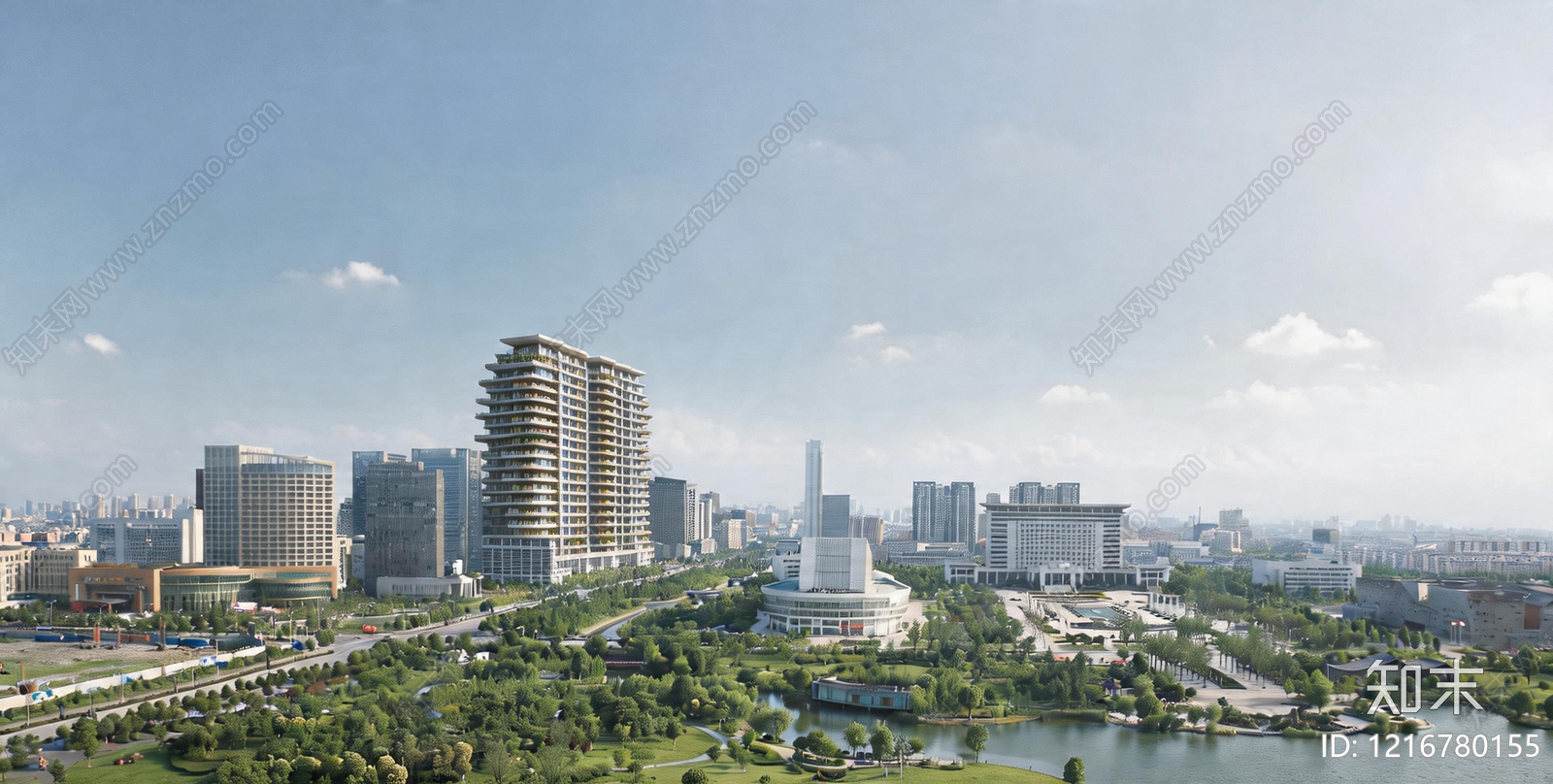 美式城市背景贴图下载【ID:1216780155】