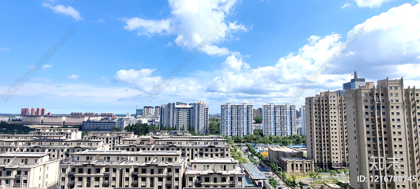 现代城市背景贴图下载【ID:1216780745】