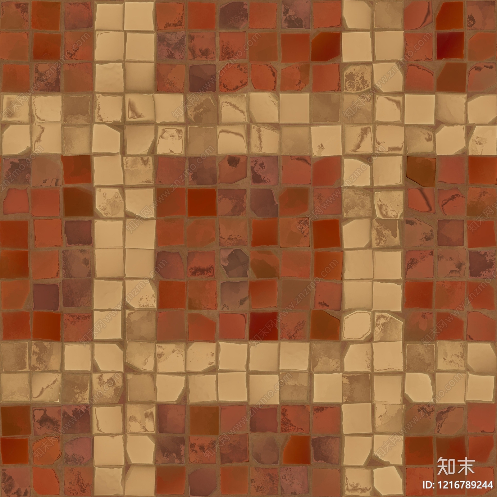 陶瓷马赛克贴图下载【ID:1216789244】