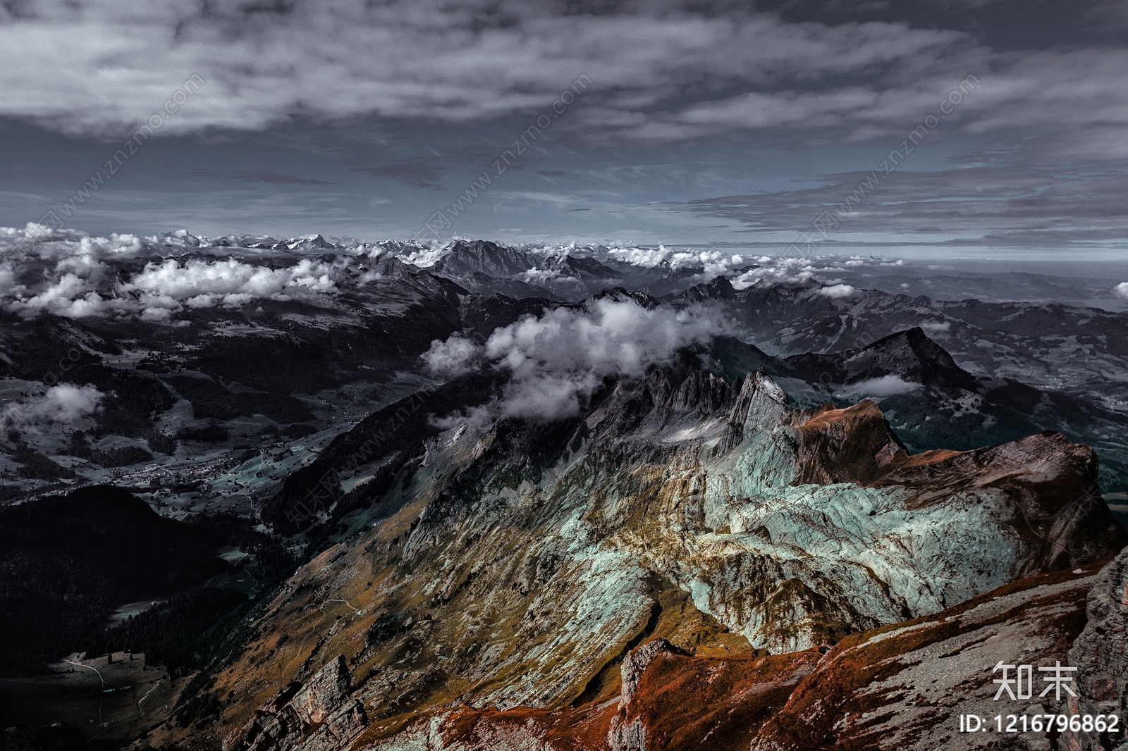 雪山贴图下载【ID:1216796862】